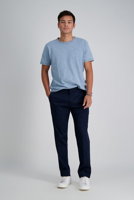 Premium No Iron Khaki Pant, Dark Navy view# 1