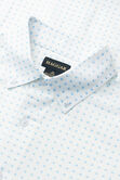 Short Sleeve Seersucker Performance Button-Down Shirt, Lt Blue view# 4
