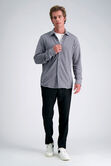 Long Sleeve Pique Shirt, Oxford view# 3