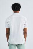 Short Sleeve Seersucker Performance Button-Down Shirt, Pink view# 2