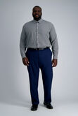 Smart Wash&reg; Tall Dress Shirt - Black Check, Black view# 3