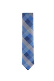 Tillie Buffalo Check Tie, Bright Blue view# 2