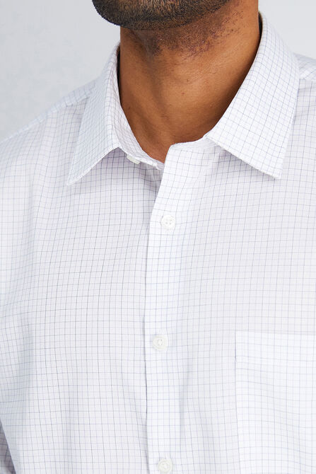 Purple Check Dress Shirt, Purple view# 3