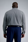 Smart Wash&reg; Tall Dress Shirt - Black Check, Black view# 2