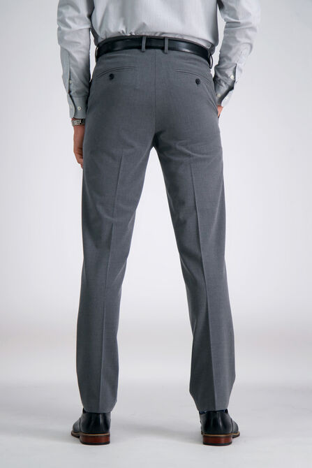 J.M. Haggar 4 Way Stretch Dress Pant, Med Grey view# 4