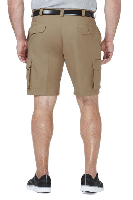 Big &amp; Tall Stretch Cargo Short, Khaki view# 3