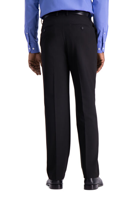 J.M. Haggar 4-Way Stretch Dress Pant, Black view# 3