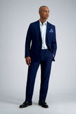 Smart Wash&reg; Dress Shirt - Blue Graph Check, Sky view# 4