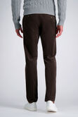 Stretch Corduroy Chino Pant, Heather Brown view# 4