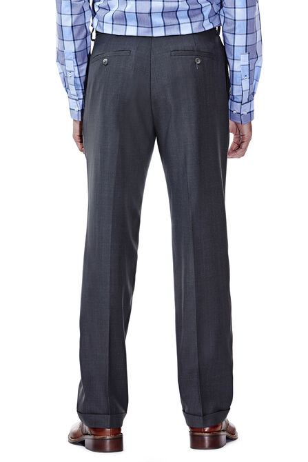 E-CLO&trade; Stria Dress Pant, Med Grey view# 3