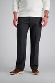 J.M. Haggar 4-Way Stretch Dress Pant, Charcoal Htr view# 2