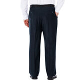 Big &amp; Tall E-CLO&trade; Stria Dress Pant, Navy view# 3