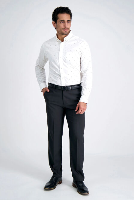 Premium Comfort Dress Pant, Black / Charcoal view# 1