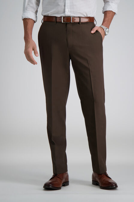 Premium Comfort Dress Pant, Dark Chocolate view# 2