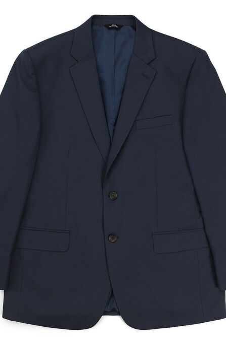 J.M. Haggar Houndstooth Suit Jacket, Navy view# 4