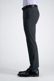 J.M. Haggar 4-Way Dress Pant, Charcoal Htr view# 3