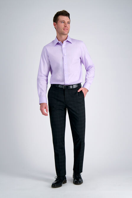 Premium Comfort Dress Shirt - Lilac, Light Purple view# 3