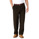 Big &amp; Tall E-CLO&trade; Stria Dress Pant, Dark Green view# 4