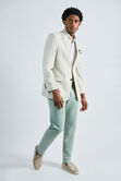 Short Sleeve Seersucker Performance Button-Down Shirt, Pink view# 4