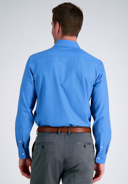 Smart Wash&reg; Dress Shirt - Navy, CHARCOAL