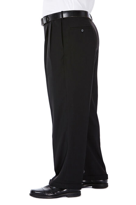 Big &amp; Tall E-CLO&trade; Stria Dress Pant, Bean view# 2