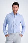 Premium Comfort Dress Shirt - Bright Blue Plaid, Bright Blue view# 1