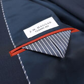 J.M. Haggar Houndstooth Suit Jacket, Navy view# 6