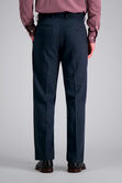 Premium Comfort Tonal Grid Dress Pant, Black view# 3