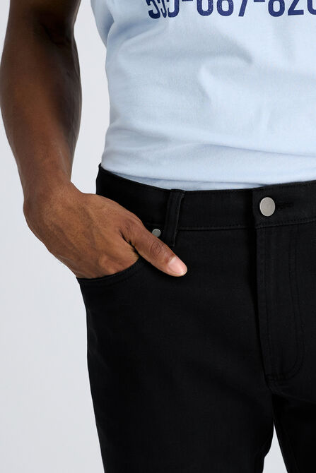 Mustang&reg; 5-Pocket Pant, Black view# 6