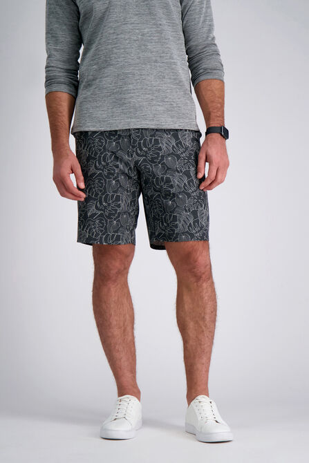 The Active Series&trade; Hybrid Palm Leaves Print Short, Medium Grey view# 2