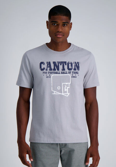 Pro Football Hall of Fame X Haggar - Canton Graphic Tee, Silver