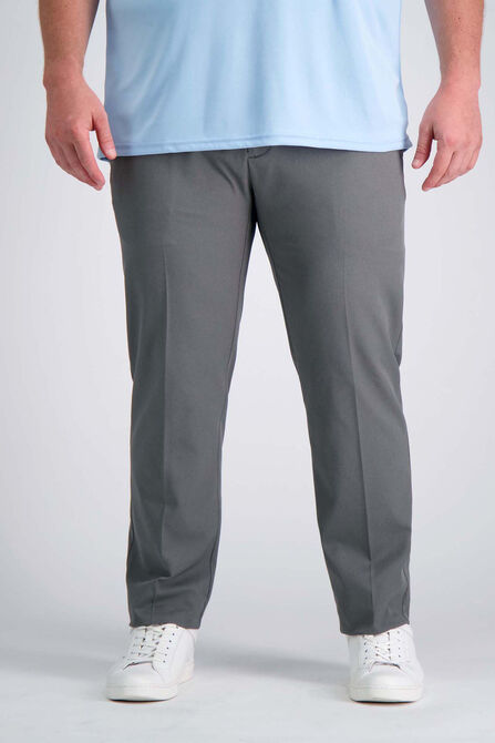 Big &amp; Tall Cool Right&reg; Performance Flex Pant, Heather Grey view# 2