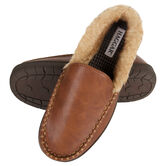 Smooth Venitian Slippers, Khaki view# 1