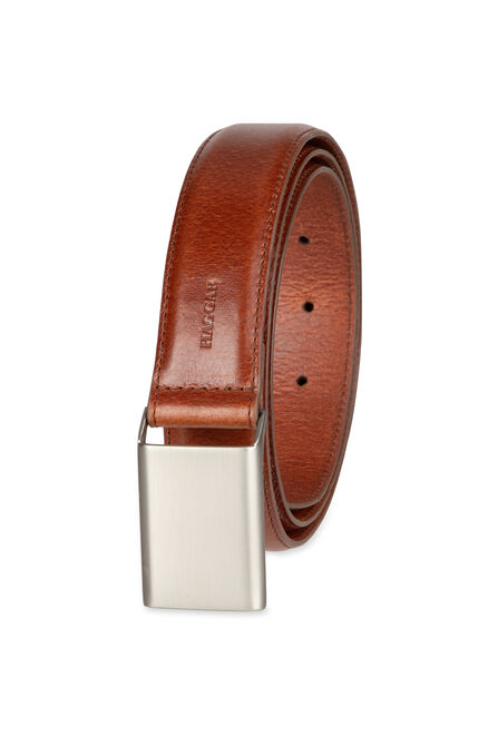 32mm Feather Edge Dress Plaque, COGNAC view# 1