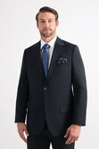 J.M. Haggar Wool Windowpane Suit Jacket, Navy view# 2