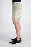 Cool 18&reg; Pro Simple Plaid Short, Wine view# 3