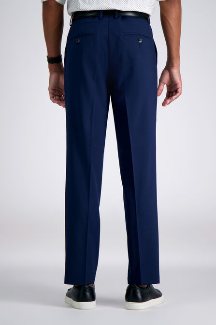 J.M. Haggar 4-Way Stretch Dress Pant, Bright Blue view# 4