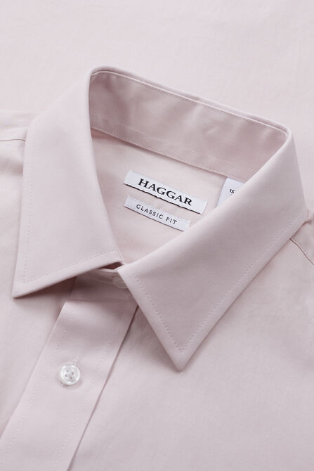 Premium Comfort Dress Shirt - Pink, Pink view# 4