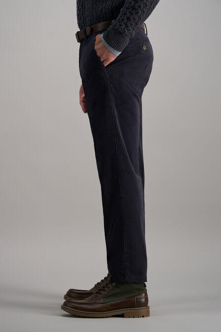 Stretch Corduroy Chino Pant, Heather Blue view# 5