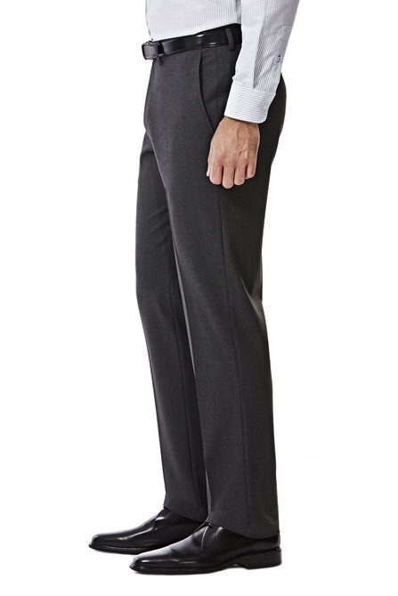 JM Haggar Slim 4 Way Stretch Suit Pant, Charcoal Htr view# 2
