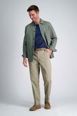 Wrinkle Free Performance Khaki Pant, Khaki view# 5