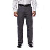 J.M. Haggar Premium Stretch Suit Pant - Flat Front, Dark Heather Grey view# 1