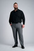 Smart Wash&reg; Big Dress Shirt - Black, Black view# 3