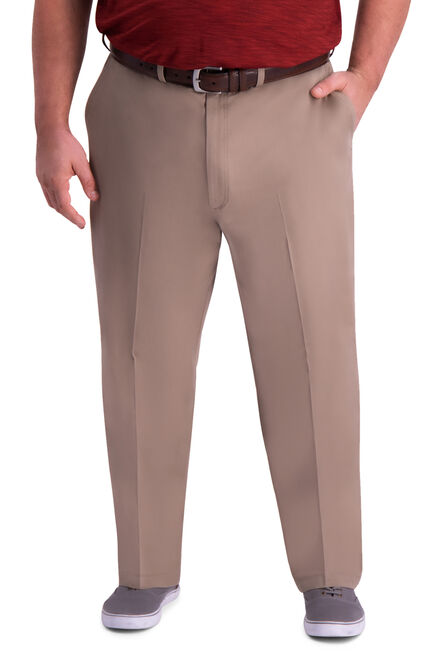 Big &amp; Tall Premium Comfort Khaki Pant, Khaki view# 1