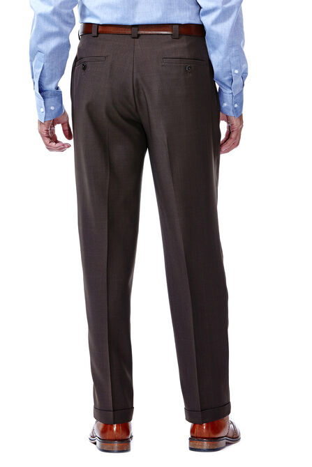 E-CLO&trade; Stria Dress Pant, Brown view# 3