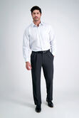 E-CLO&trade; Stria Dress Pant, Dark Green view# 4