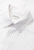Short Sleeve Seersucker Performance Button-Down Shirt, Pink view# 5