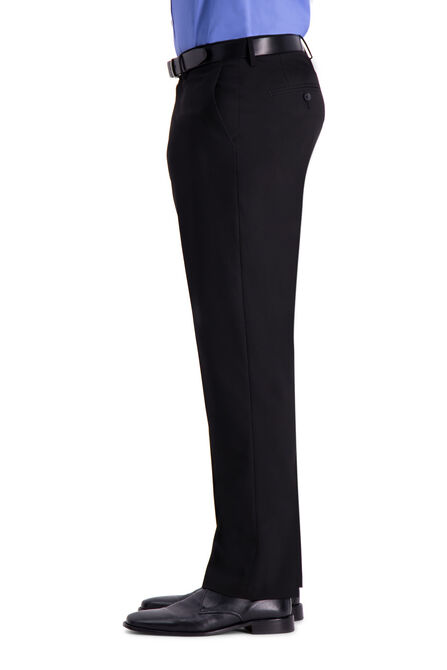 J.M. Haggar 4-Way Stretch Dress Pant, Black view# 2