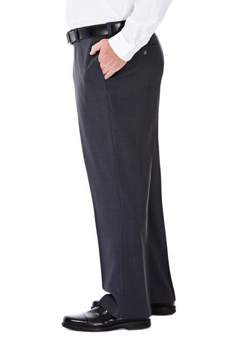 Big &amp; Tall E-CLO&trade; Stria Dress Pant, Oxford view# 5