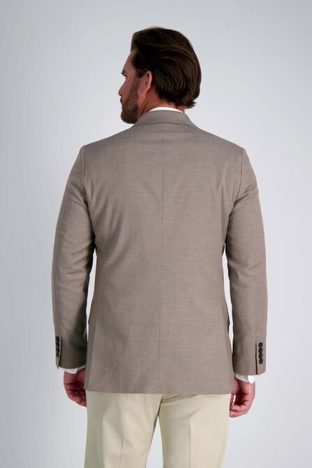 J.M. Haggar Mini Dobby Sport Coat, Mocha view# 2